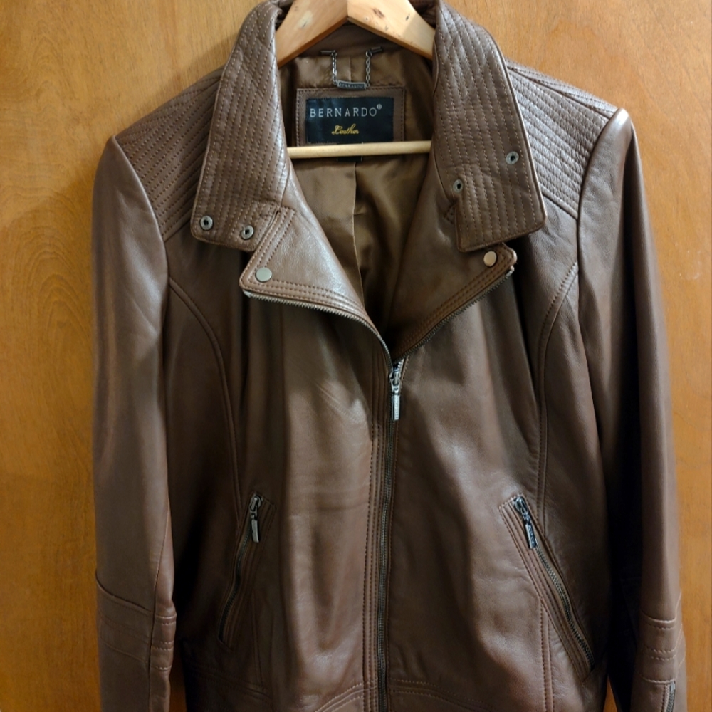 Leather jacket